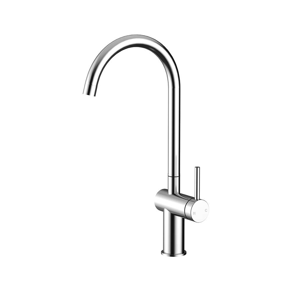 Gooseneck Sink Mixer Chrome
