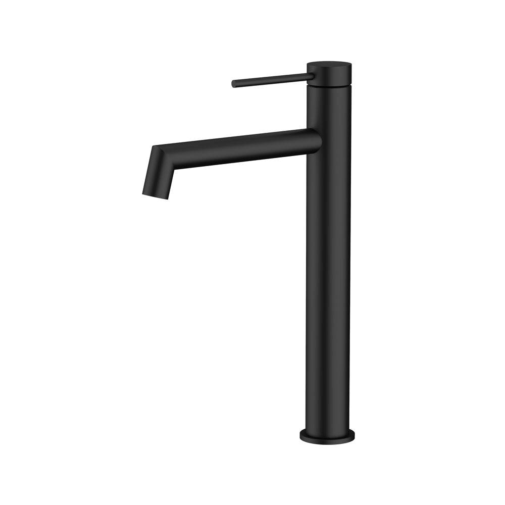 Hi-Rise Right Angle Basin Mixer Matt Black