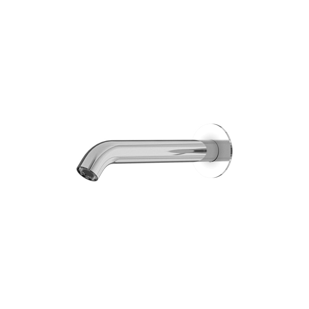 200mm Curved Bath Spout Chrome