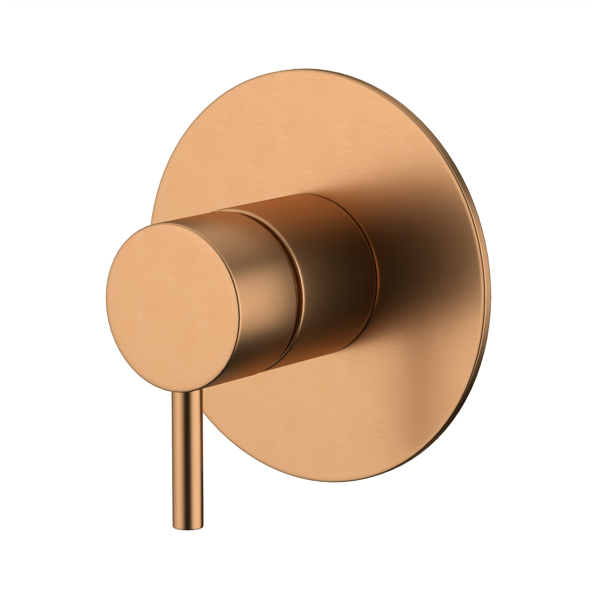 Wall Mixer 110mm Cover Plate Brushed Copper