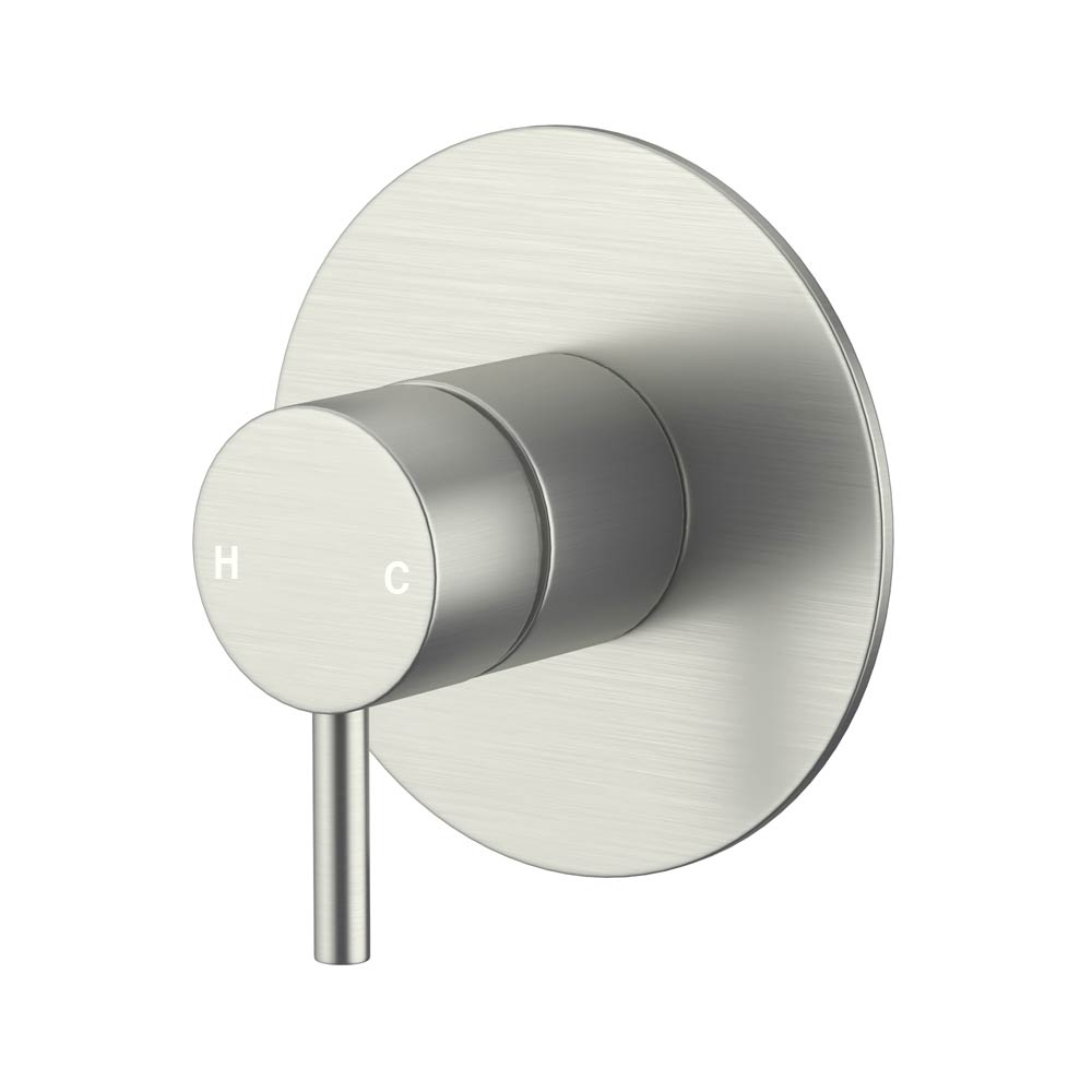 Wall Mixer 110mm Cover Plate Brushed Staineless Steel