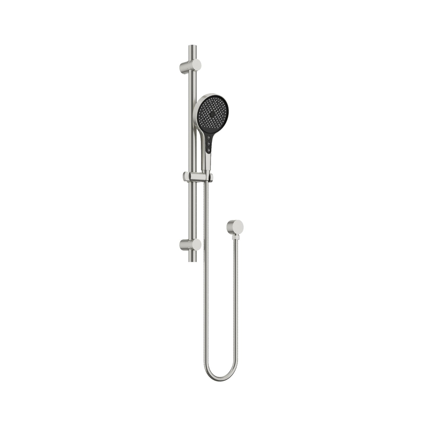 Hand Shower On Rail -2 Packs Brushed Stainless Steel