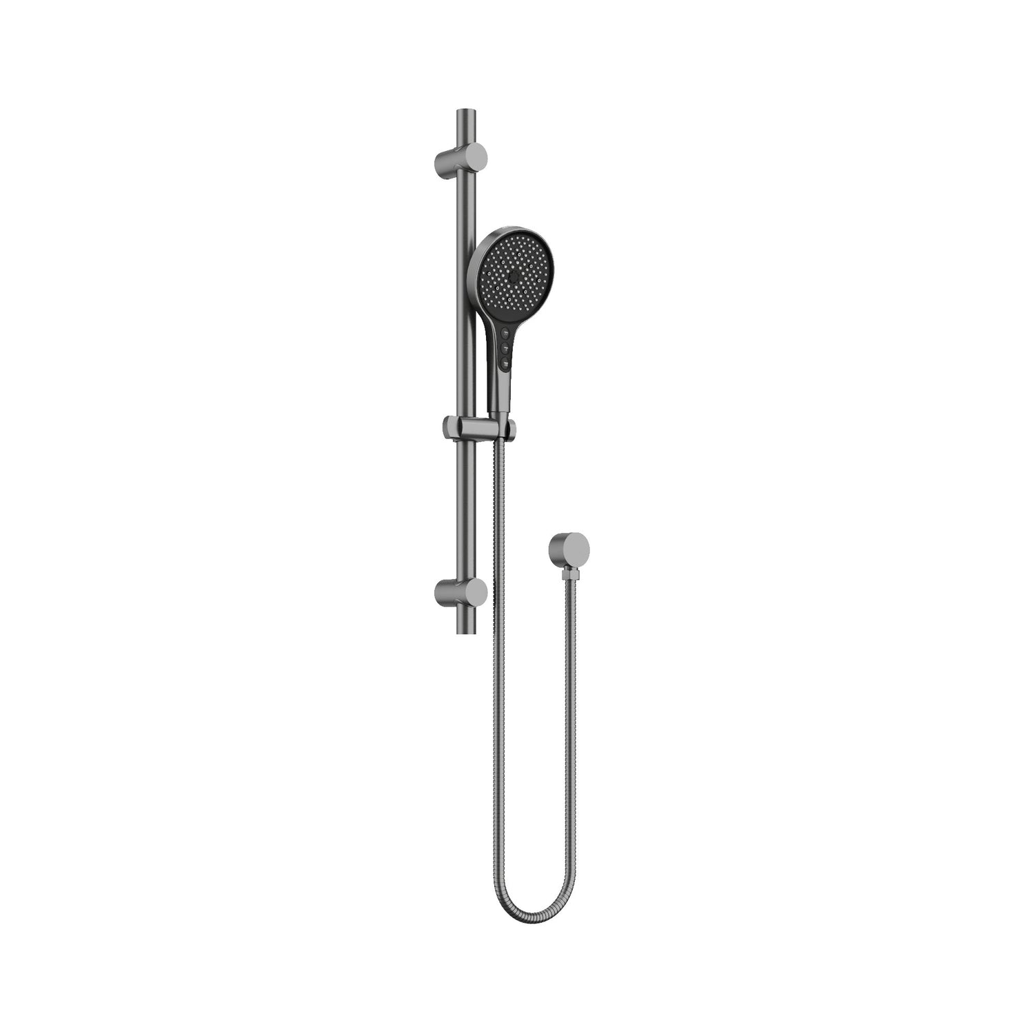 Hand Shower On Rail -2 Packs Gun Metal