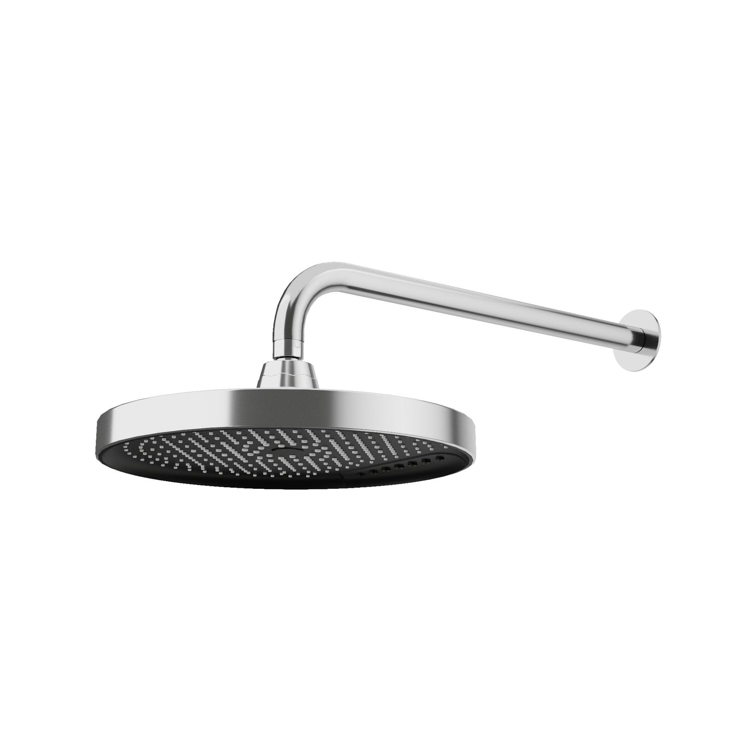 Curved Shower Arm & Head - 2 Packs Chrome