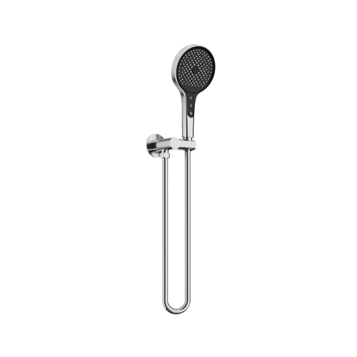 Wall Shower Brancket kits & 5F Hand Shower - 2 Pack Chrome