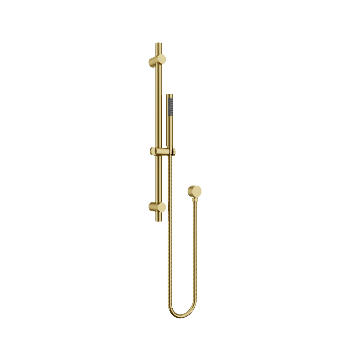 Hand Shower On Rail -2 Packs Brushed Gold