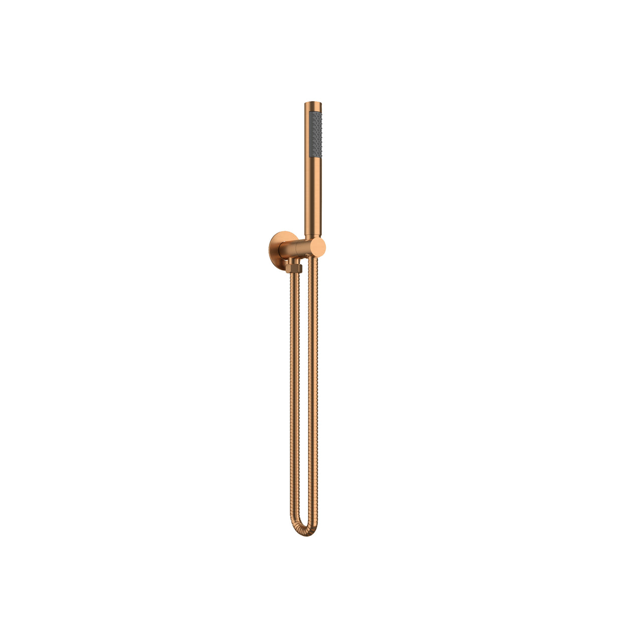 Wall Shower Bracket kits & Hand Shower - 2 Pack Brushed Copper