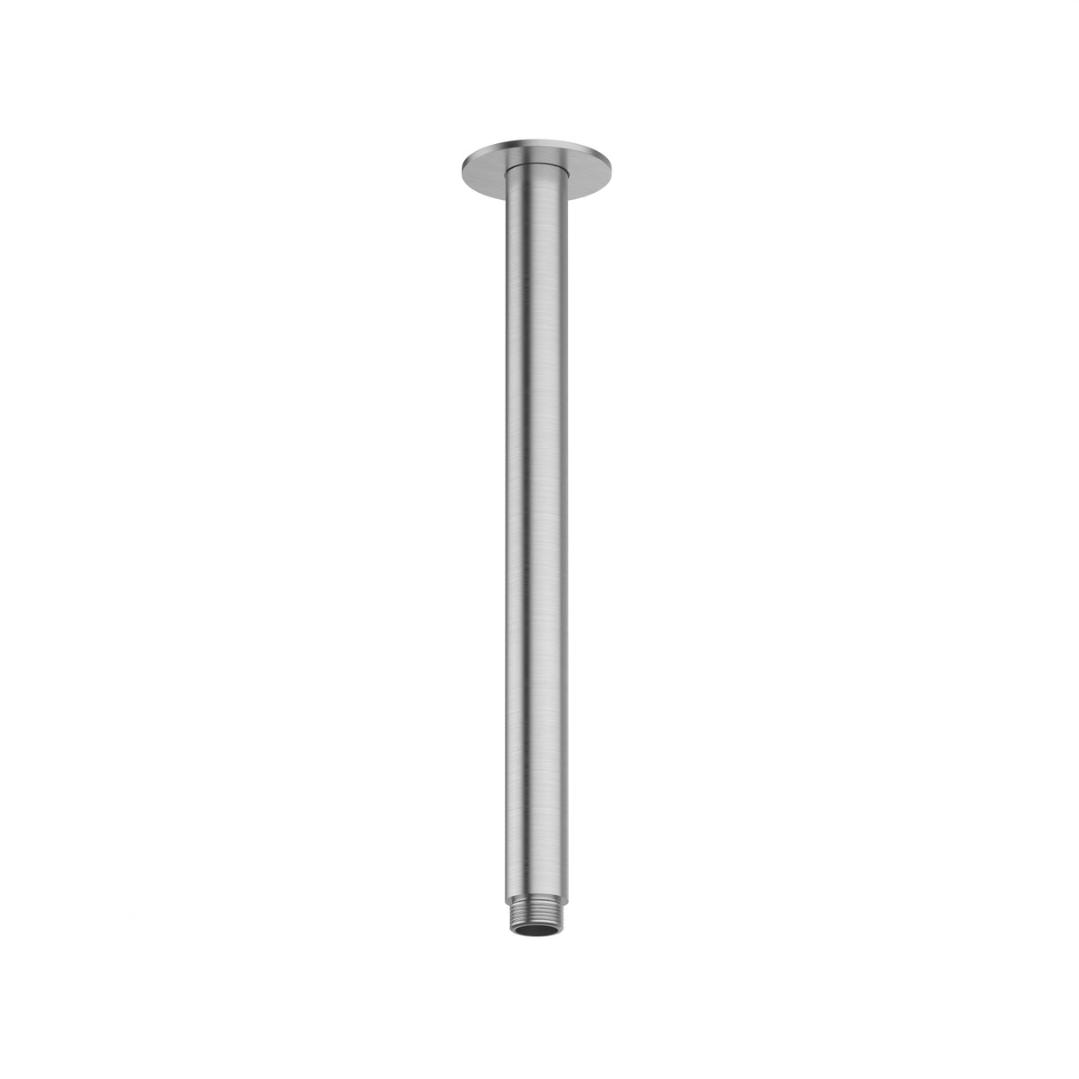 300mm Ceiling Shower Arm Brushed Stainless Steel
