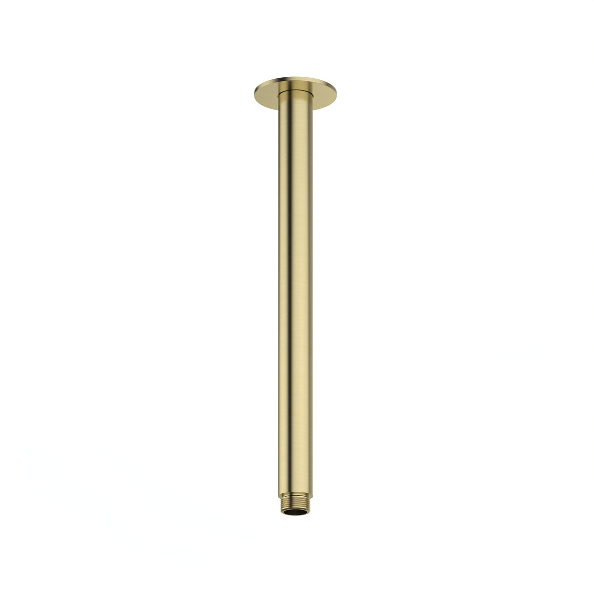 300mm Ceiling Shower Arm Brushed Gold