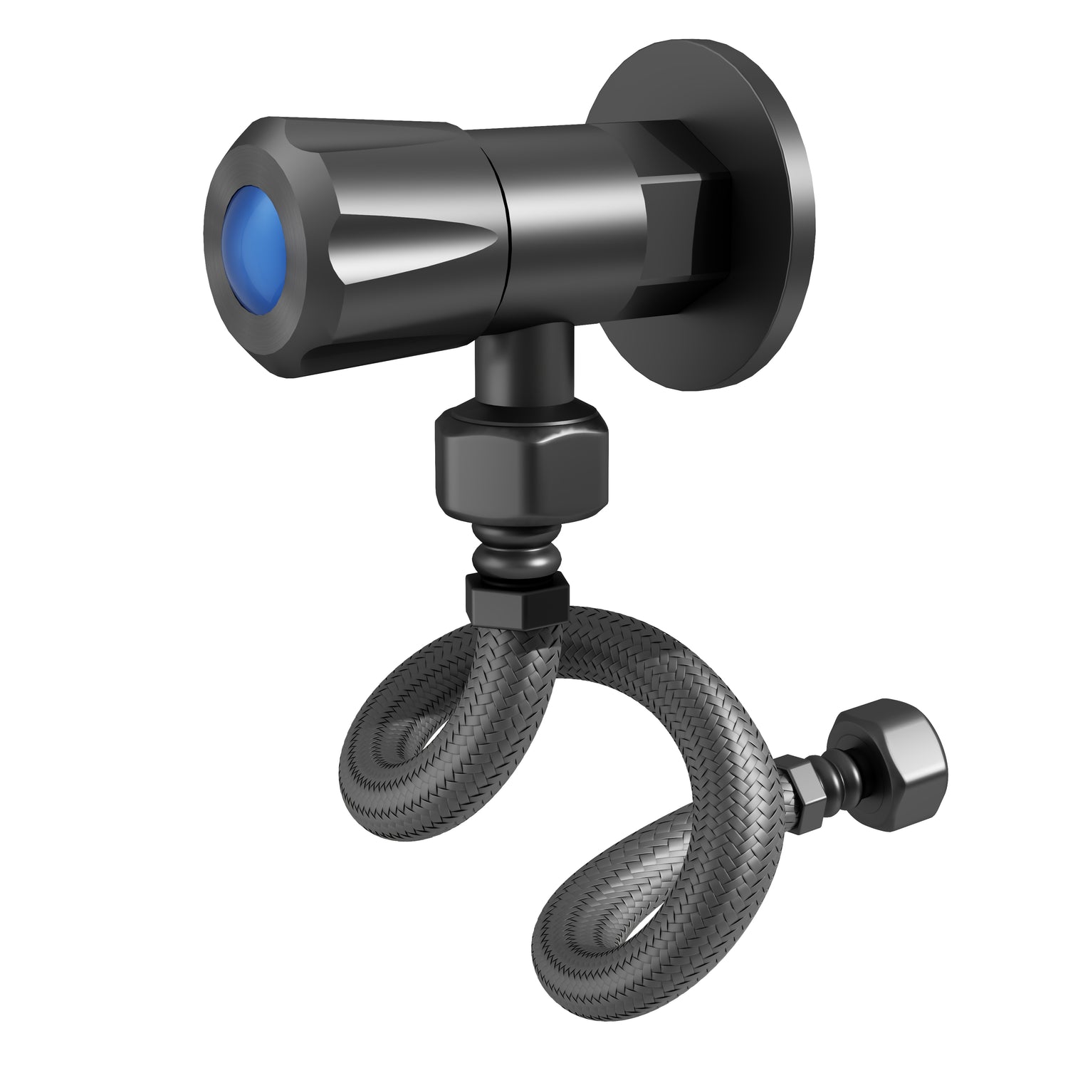 DN15 Mini 1/4 Turn C/D Cistern Kits Gun Metal