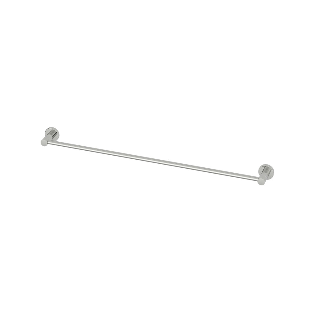 800mm Single Towel Rail Brushed Stainless Steel