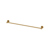 800mm Single Towel Rail Brushed Copper