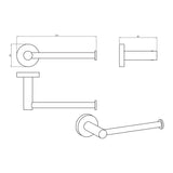 Toilet Roll Holder Chrome