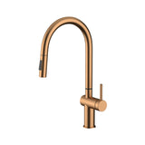 Pull Out Sink Mixer Brushed Copper