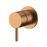 Wall Mixer 60mm Cover Plate Brushed Copper