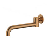 Swivel Bath Spout Brushed Copper