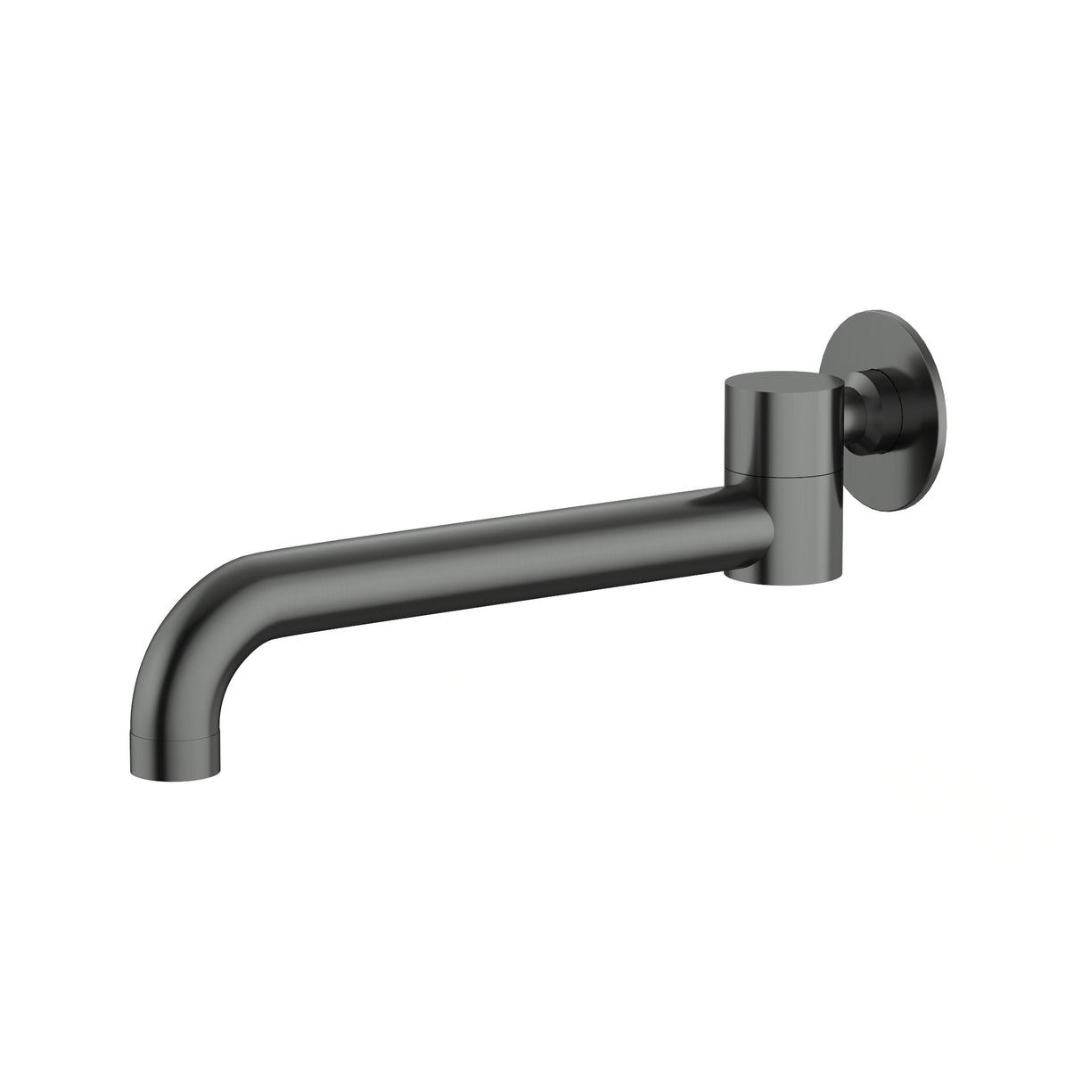 Swivel Bath Spout Gun Metal