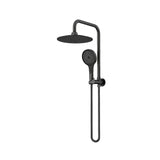 250mm Head & 5F H/S Twin Shower - 3 Packs Matt Black