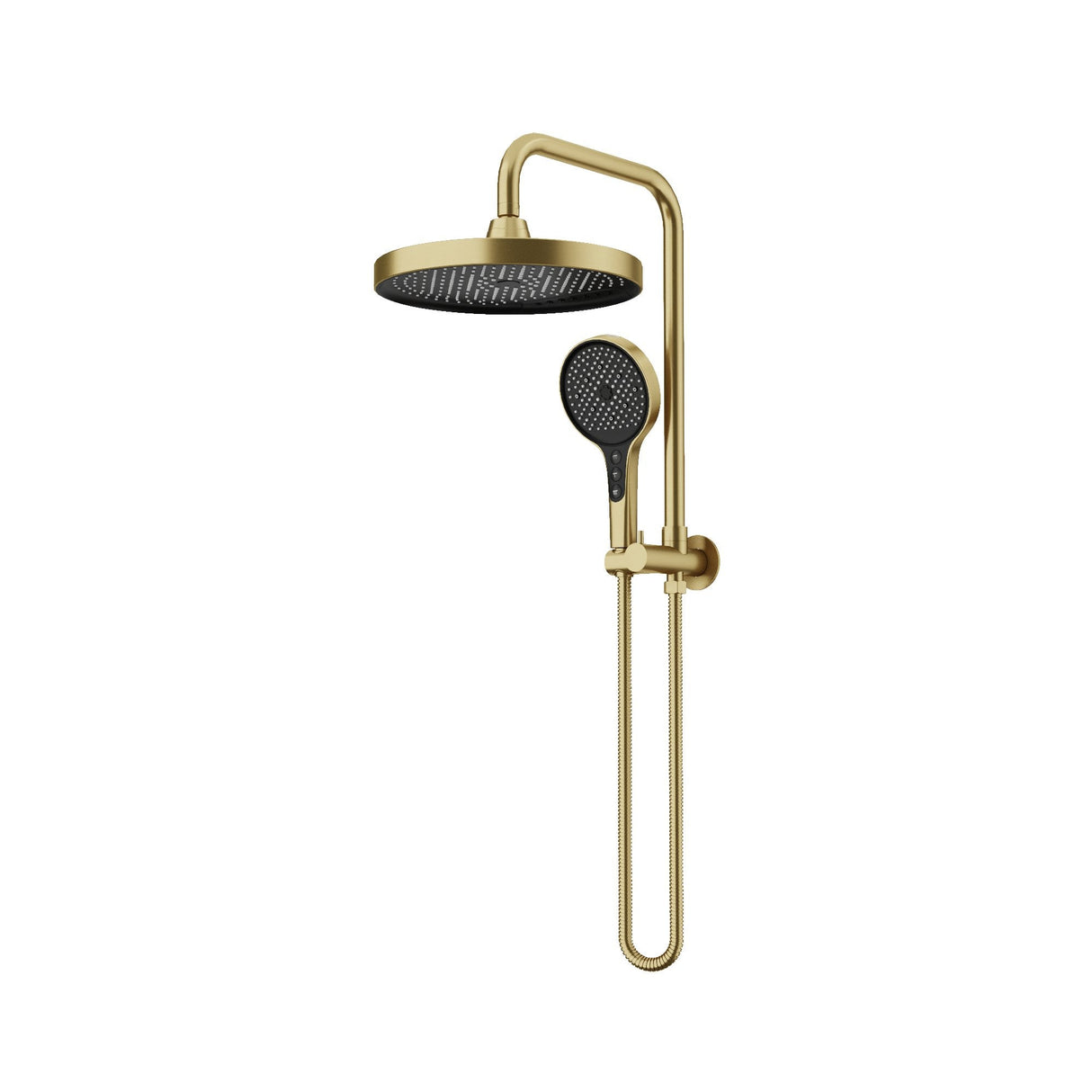 Twin Shower - 3 Packs Brushed Gold