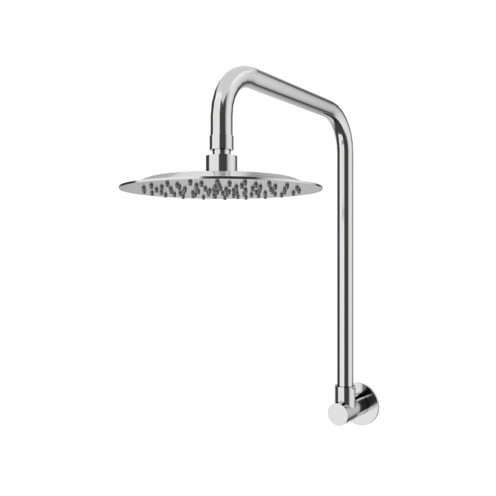 Gooseneck Shower Arm & Head - 2 Pack Chrome