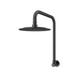 Gooseneck Shower Arm & Head - 2 Pack Matt Black