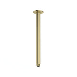 300mm Ceiling Shower Arm Brushed Gold
