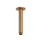 150mm Ceiling Shower Arm Brushed Copper