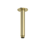 150mm Ceiling Shower Arm Brushed Gold