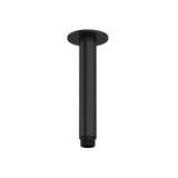 150mm Ceiling Shower Arm Matt Black