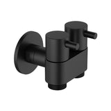 DN15 Dual Cistern Tap Matte Black